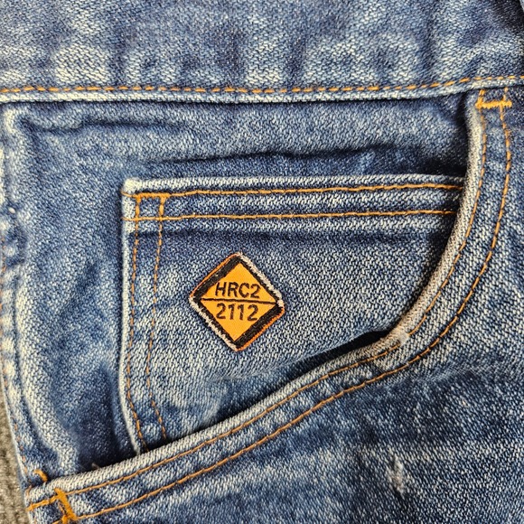 Wrangler FR Flame-Resistant Relaxed Fit Jean Men's 46x32 Cowboy Cut 31MWZ CAT2 - Picture 13 of 14